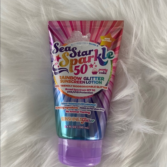 Other - New Rainbow Glitter Sunscreen Lotion